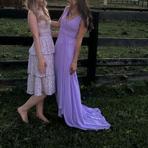 TFNC Lilac Evening Gown